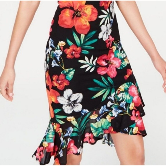 Thalia Sodi Floral Dress Size XL - Picture 2 of 9